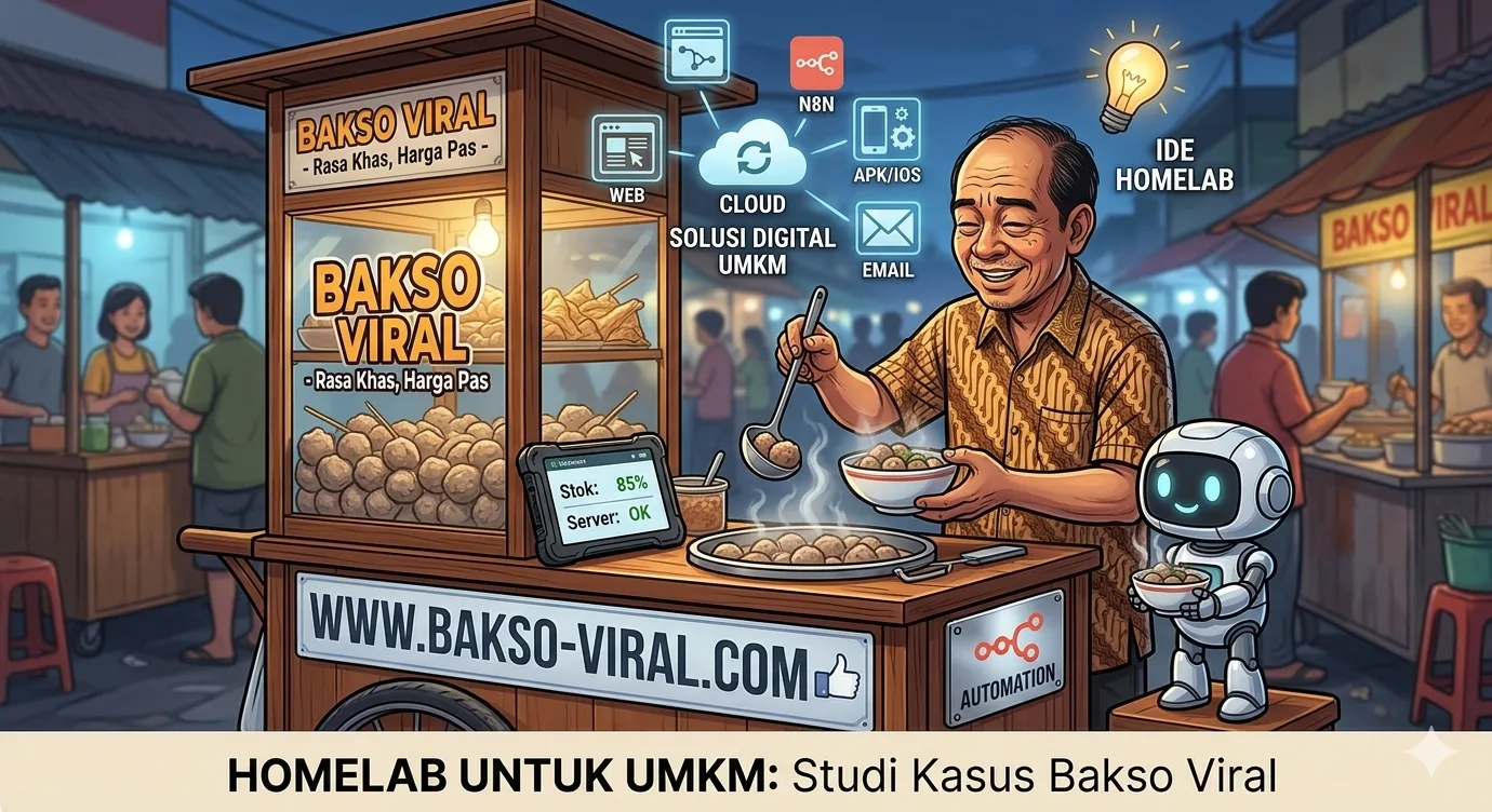 Website UMKM dari Rumah: Ga Harus Sewa Server