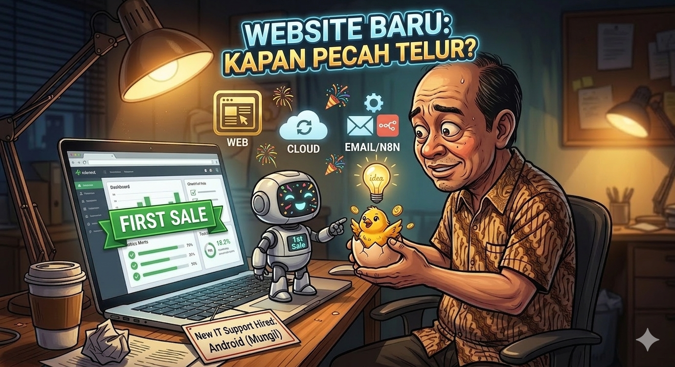 Website Baru: Kapan Pecah Telur?
